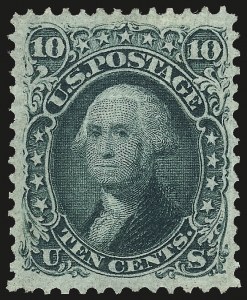 Sale 975, Lot 1312, 1867-68 Grilled Issue (Scott 79-101), including the 10c Z Grill