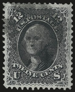Sale Number 975, Lot Number 1314, 1867-68 Grilled Issue (Scott 79-101), including the 10c Z Grill