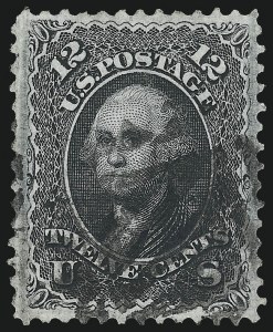 Sale Number 975, Lot Number 1315, 1867-68 Grilled Issue (Scott 79-101), including the 10c Z Grill