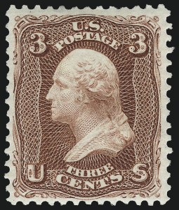 Sale 975, Lot 1325, 1875 Re-Issue of 1861-66 Issue (Scott 102-111)