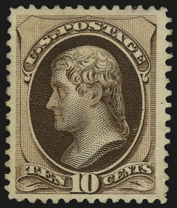 Sale 975, Lot 1423, 1875-79 Continental and American Bank Note Co. Issues (Scott 178-191)