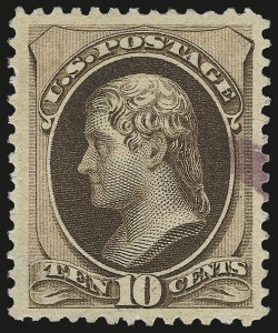 Sale 975, Lot 1428, 1875-79 Continental and American Bank Note Co. Issues (Scott 178-191)