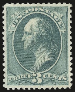 Sale 975, Lot 1434, 1881-87 American Bank Note Co. Issues (Scott 205-218)