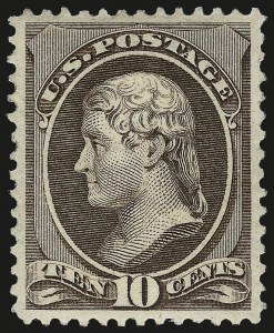 Sale 975, Lot 1438, 1881-87 American Bank Note Co. Issues (Scott 205-218)