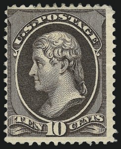 Sale 975, Lot 1440, 1881-87 American Bank Note Co. Issues (Scott 205-218)