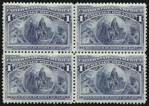 Sale 975, Lot 1477, 1893 Columbian Issue (1c thru 8c, Scott 230-236)