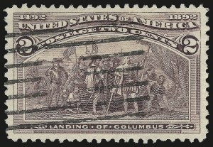 Sale 975, Lot 1483, 1893 Columbian Issue (1c thru 8c, Scott 230-236)