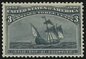 Sale 975, Lot 1484, 1893 Columbian Issue (1c thru 8c, Scott 230-236)