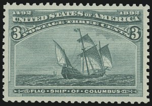 Sale Number 975, Lot Number 1485, 1893 Columbian Issue (1c thru 8c, Scott 230-236)
