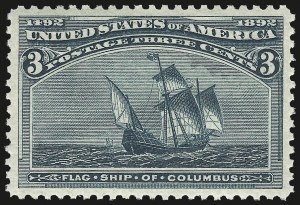 Sale Number 975, Lot Number 1486, 1893 Columbian Issue (1c thru 8c, Scott 230-236)