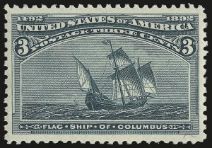 Sale 975, Lot 1489, 1893 Columbian Issue (1c thru 8c, Scott 230-236)