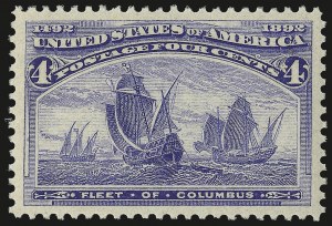 Sale 975, Lot 1494, 1893 Columbian Issue (1c thru 8c, Scott 230-236)