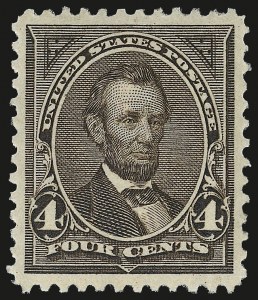Sale 975, Lot 1565, 1894 Unwatermarked Bureau Issue (Scott 246-263)