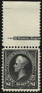Sale 975, Lot 1589, 1895 Watermarked Bureau Issue (Scott 264-278)