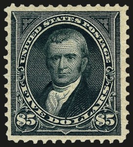 Sale 975, Lot 1597, 1895 Watermarked Bureau Issue (Scott 264-278)