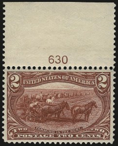 Sale 975, Lot 1613, 1898 Trans-Mississippi Issue (Scott 285-293)