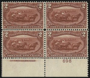 Sale 975, Lot 1615, 1898 Trans-Mississippi Issue (Scott 285-293)