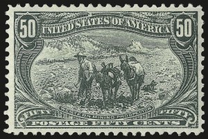 Sale Number 975, Lot Number 1630, 1898 Trans-Mississippi Issue (Scott 285-293)