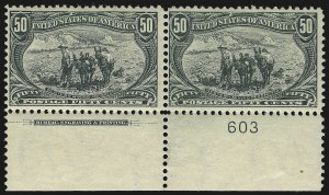 Sale 975, Lot 1632, 1898 Trans-Mississippi Issue (Scott 285-293)