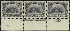 Sale 975, Lot 1649, 1901 Pan-American Issue (Scott 294-299)