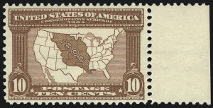 Sale Number 975, Lot Number 1705, 1904 Louisiana Purchase, Jamestown Issues (Scott 323-330)