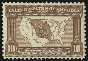 Sale 975, Lot 1706, 1904 Louisiana Purchase, Jamestown Issues (Scott 323-330)
