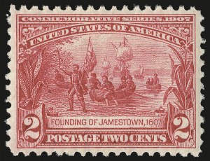 Sale 975, Lot 1710, 1904 Louisiana Purchase, Jamestown Issues (Scott 323-330)