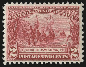 Sale Number 975, Lot Number 1714, 1904 Louisiana Purchase, Jamestown Issues (Scott 323-330)
