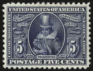 Sale 975, Lot 1718, 1904 Louisiana Purchase, Jamestown Issues (Scott 323-330)