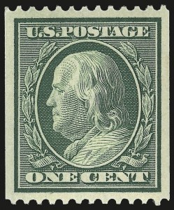 Sale 975, Lot 1738, 1908-10 Washington-Franklin Issues (Scott 331-356)