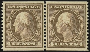 Sale 975, Lot 1749, 1908-10 Washington-Franklin Issues (Scott 331-356)