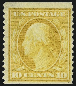 Sale 975, Lot 1753, 1908-10 Washington-Franklin Issues (Scott 331-356)