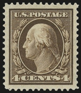 Sale Number 975, Lot Number 1764, 1910-13 Washington-Franklin Issue (Scott 374-396)