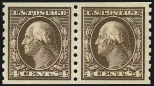 Sale 975, Lot 1786, 1910-13 Washington-Franklin Issue (Scott 374-396)