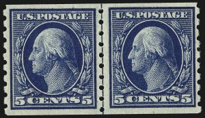 Sale 975, Lot 1788, 1910-13 Washington-Franklin Issue (Scott 374-396)
