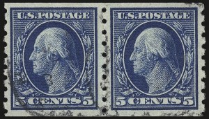 Sale Number 975, Lot Number 1789, 1910-13 Washington-Franklin Issue (Scott 374-396)