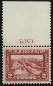 Sale 975, Lot 1797, 1913-15 Panama-Pacific Issue (Scott 397-404)