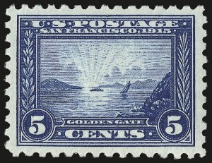 Sale 975, Lot 1814, 1913-15 Panama-Pacific Issue (Scott 397-404)