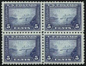 Sale 975, Lot 1815, 1913-15 Panama-Pacific Issue (Scott 397-404)