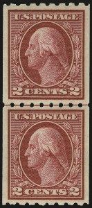 Sale 975, Lot 1826, 1912-14 Washington-Franklin Issue (Scott 405-423)