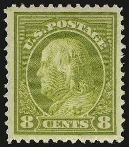 Sale 975, Lot 1831, 1912-14 Washington-Franklin Issue (Scott 405-423)