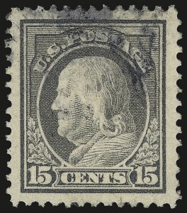 Sale 975, Lot 1838, 1912-14 Washington-Franklin Issue (Scott 405-423)