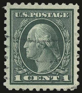 Sale 975, Lot 1845, 1913-15 Washington-Franklin Issues (Scott 424-460)