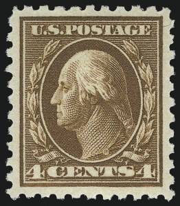 Sale 975, Lot 1851, 1913-15 Washington-Franklin Issues (Scott 424-460)