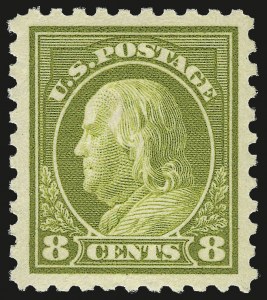 Sale 975, Lot 1857, 1913-15 Washington-Franklin Issues (Scott 424-460)