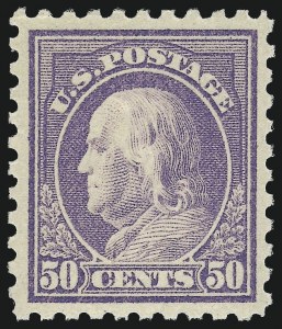 Sale 975, Lot 1862, 1913-15 Washington-Franklin Issues (Scott 424-460)