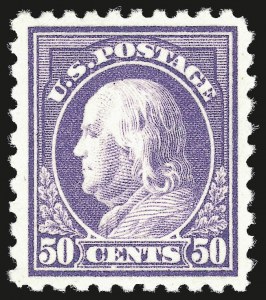 Sale 975, Lot 1863, 1913-15 Washington-Franklin Issues (Scott 424-460)
