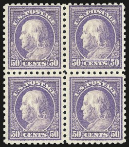 Sale 975, Lot 1865, 1913-15 Washington-Franklin Issues (Scott 424-460)
