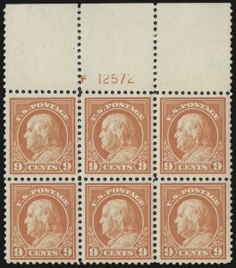 Sale 975, Lot 1929, 1917-19 Issues (Scott 481-524)