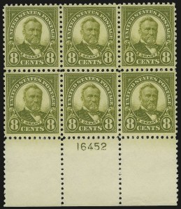 Sale 975, Lot 1976, 1922-29 Issues (Scott 551-573)